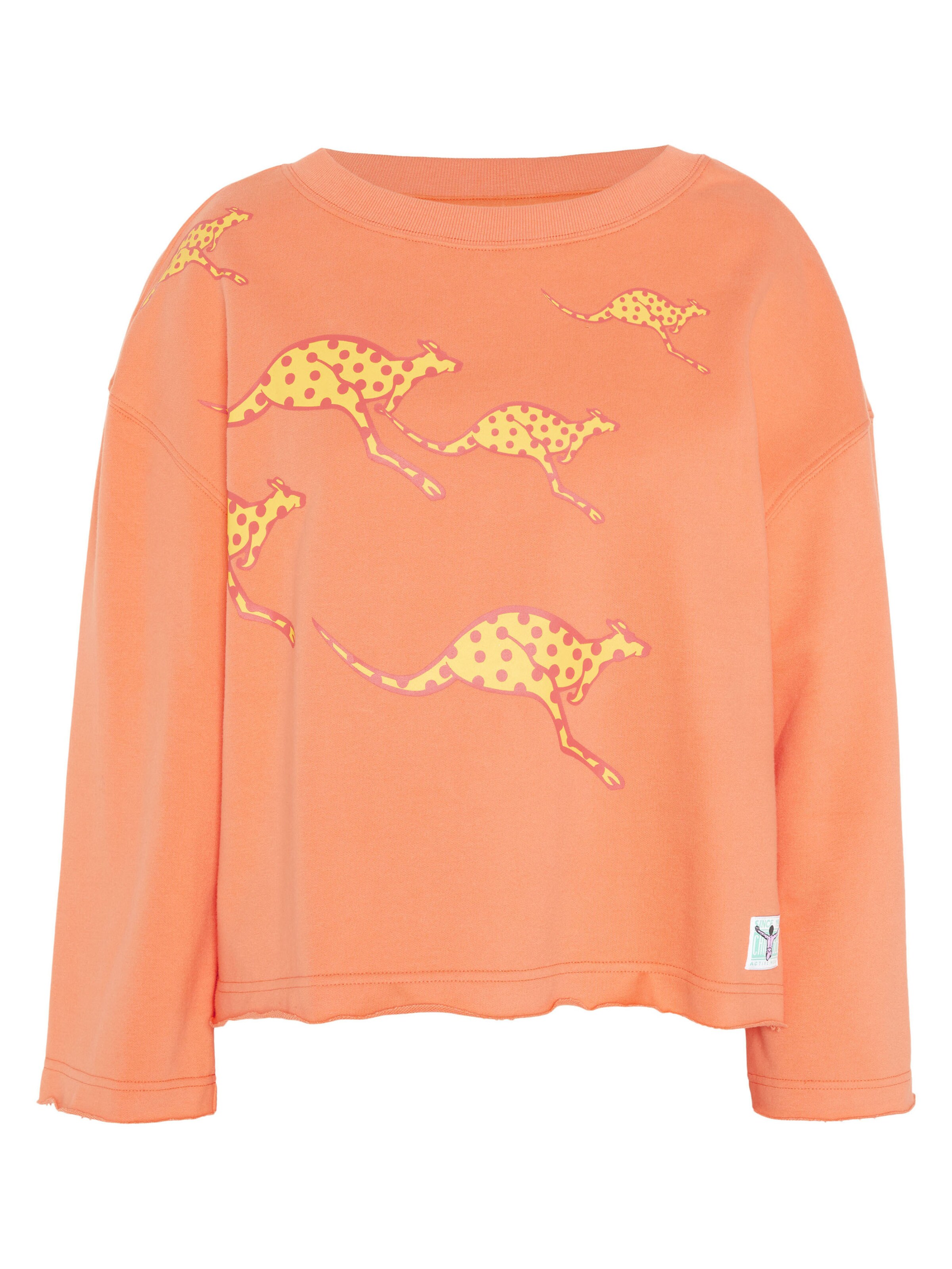 CHIEMSEE Sweatshirt in Orange: front