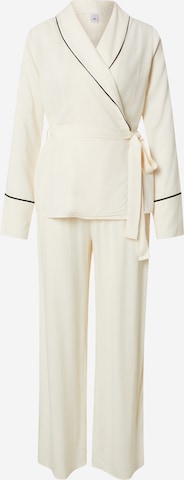 TrendyolPidžama - bež boja: prednji dio