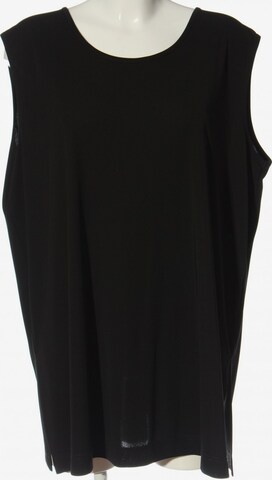 VERPASS ärmellose Bluse in 4XL in Black: front