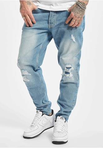 2Y Premium Slimfit Jeans 'Damian' in Blau: Vorderseite