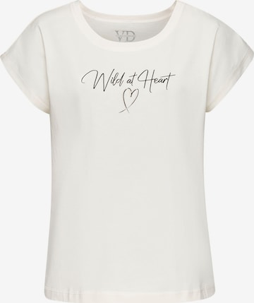 Chemise de nuit VIVANCE en blanc : devant