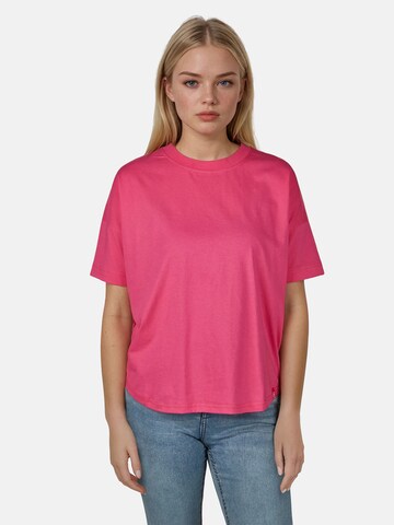 salzhaut Shirt 'Leev' in Roze: voorkant