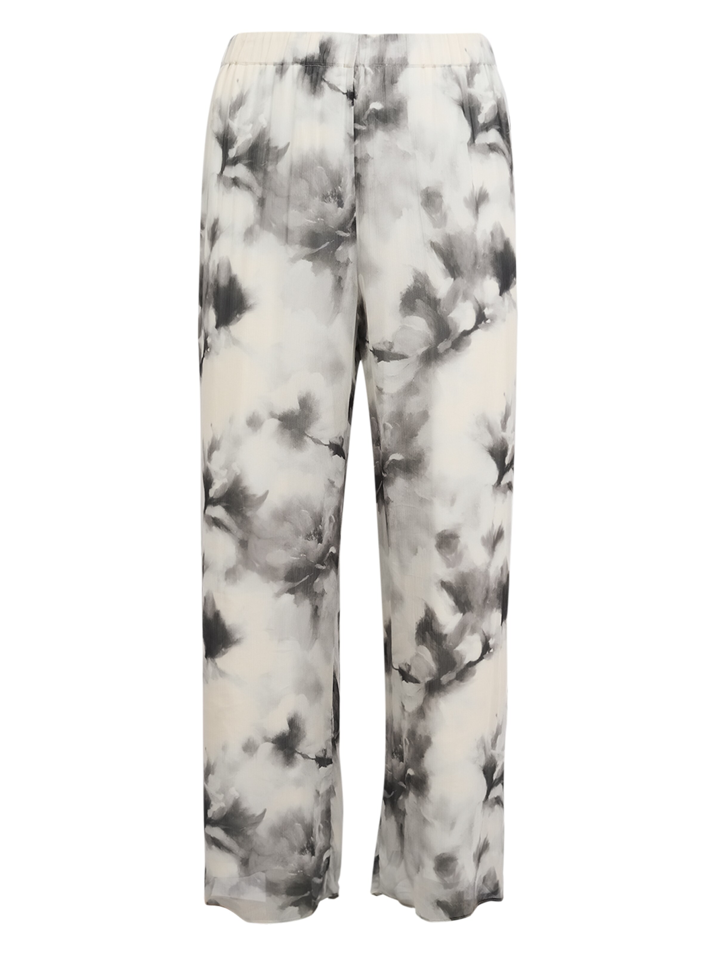 YOEK Loosefit Broek in Grijs: voorkant