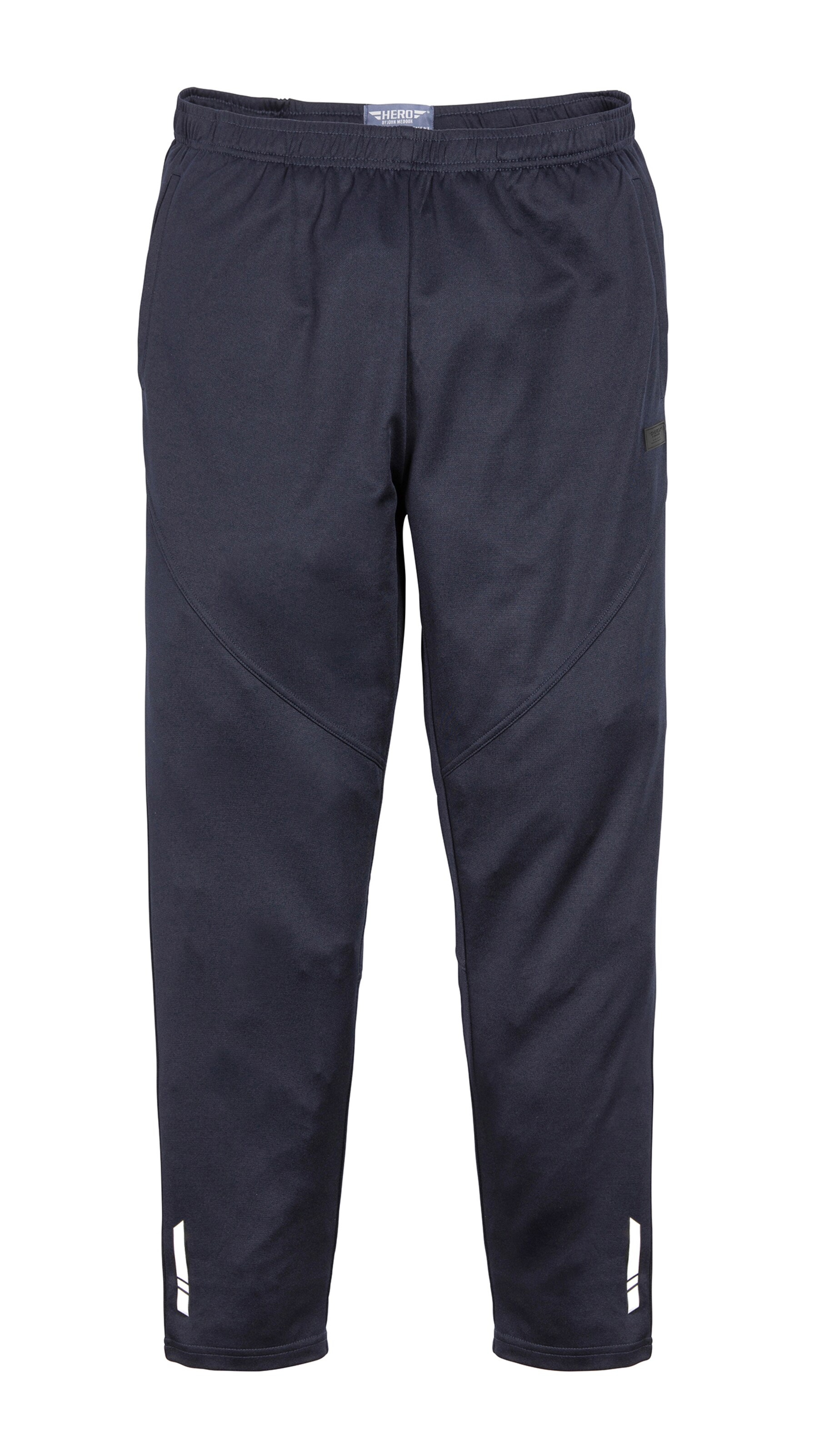 Hero Tapered Hose 'Poly/Bw' in Blau: Vorderseite