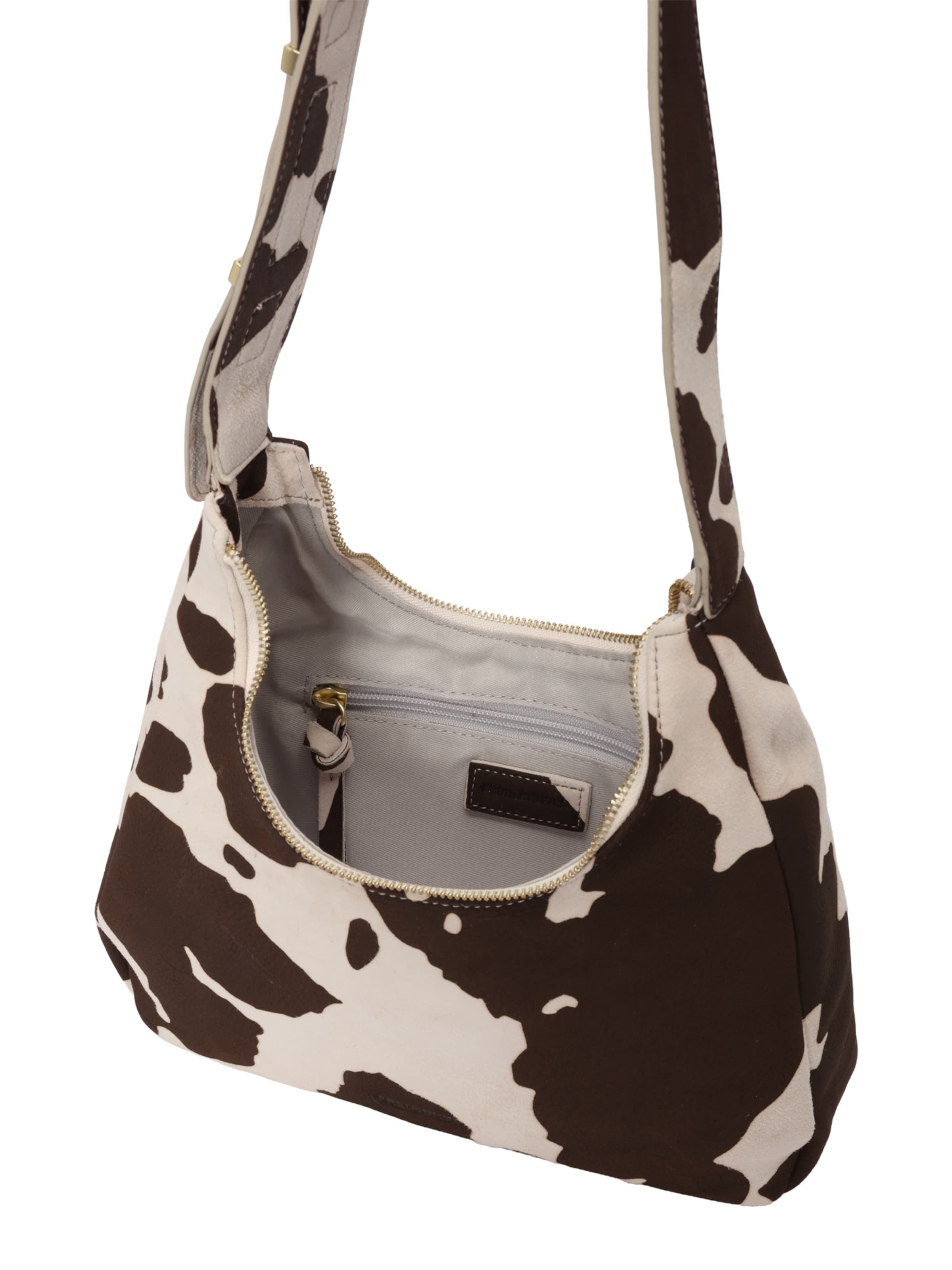 FREDsBRUDER Τσάντα ώμου 'Velvet' σε καφέ