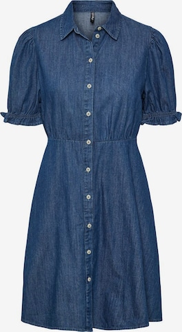 PIECES Sukienka koszulowa 'HOPE' w kolorze niebieski: przód
