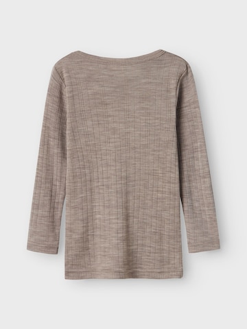 NAME IT Shirt 'NMMWang' in Beige
