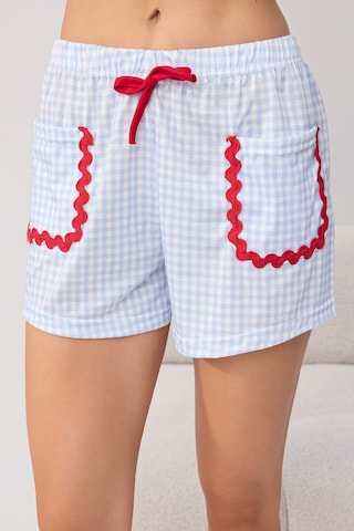 Trendyol Korte pyjama in Blauw