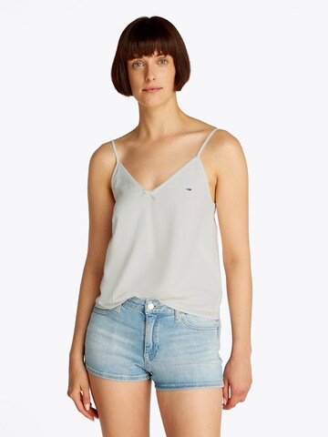 Tommy Jeans - Top 'Essential' en beige: frente