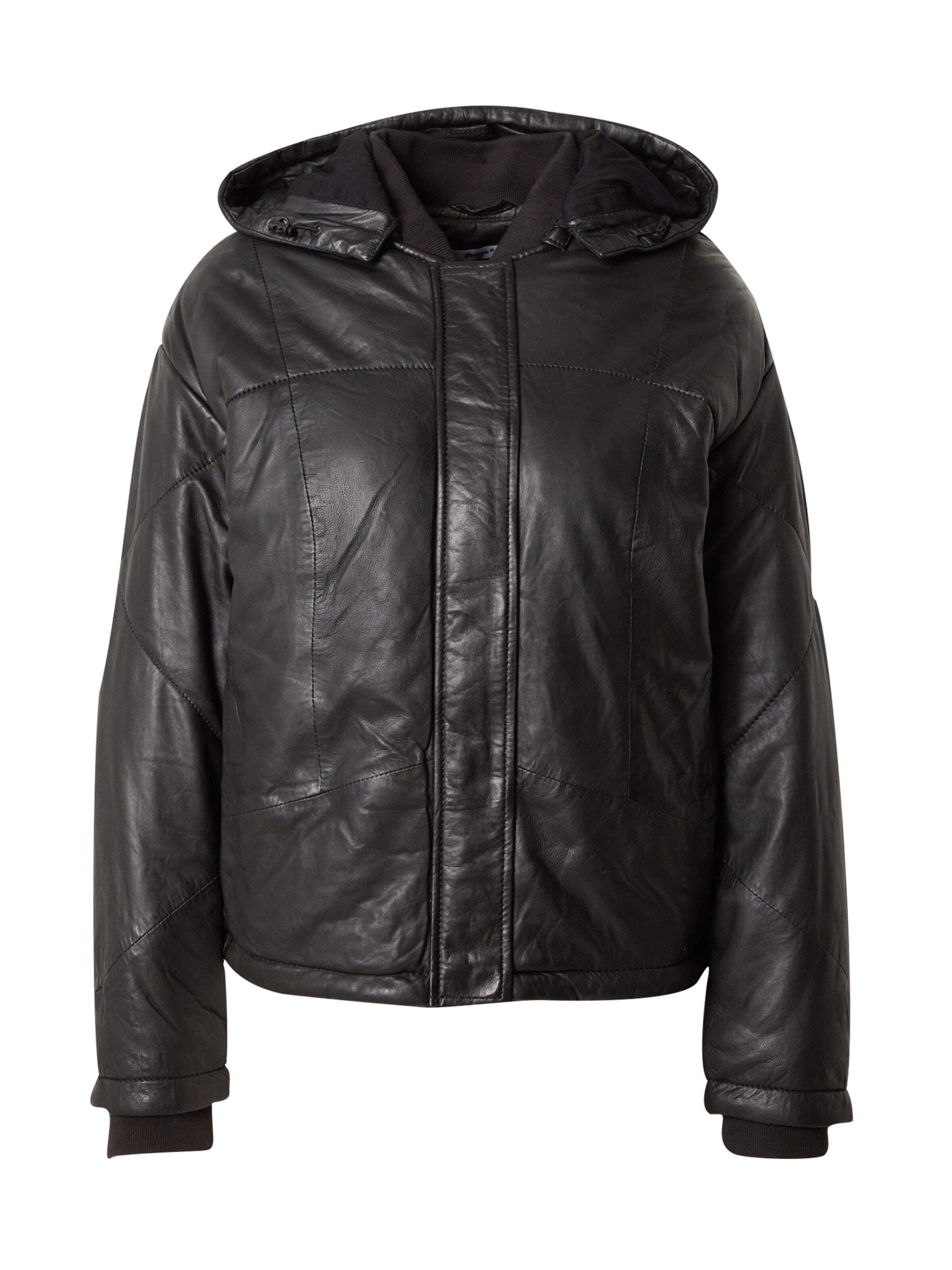 Maze Tussenjas in Zwart: voorkant