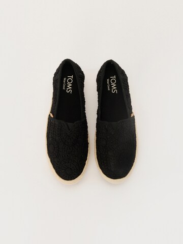 TOMS Espadrile 'VALENCIA' | črna barva