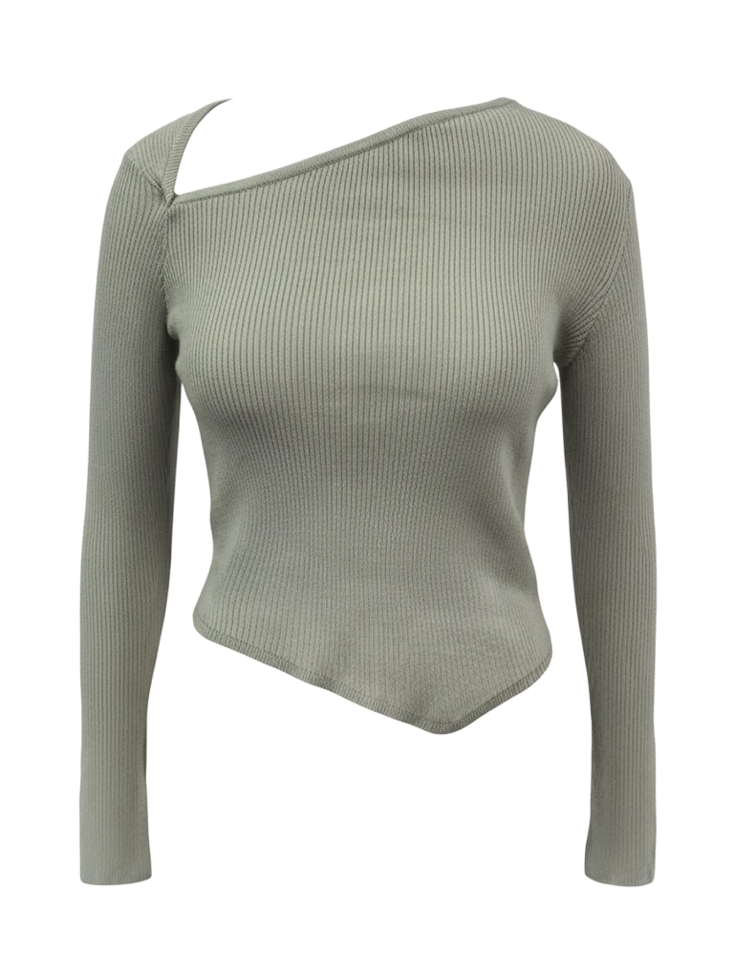 studioselect Пуловер 'Elaine' в зелено: отпред