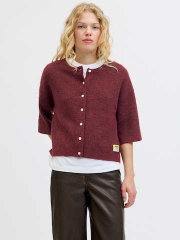 JJXX Cardigan 'JXEVI' i rød: forside