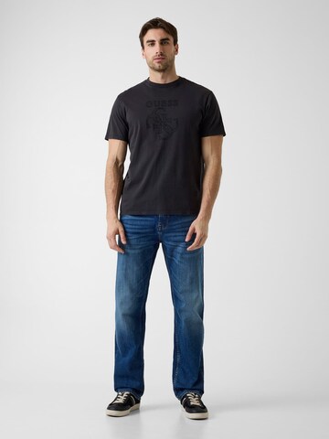 GUESS Shirt in Schwarz