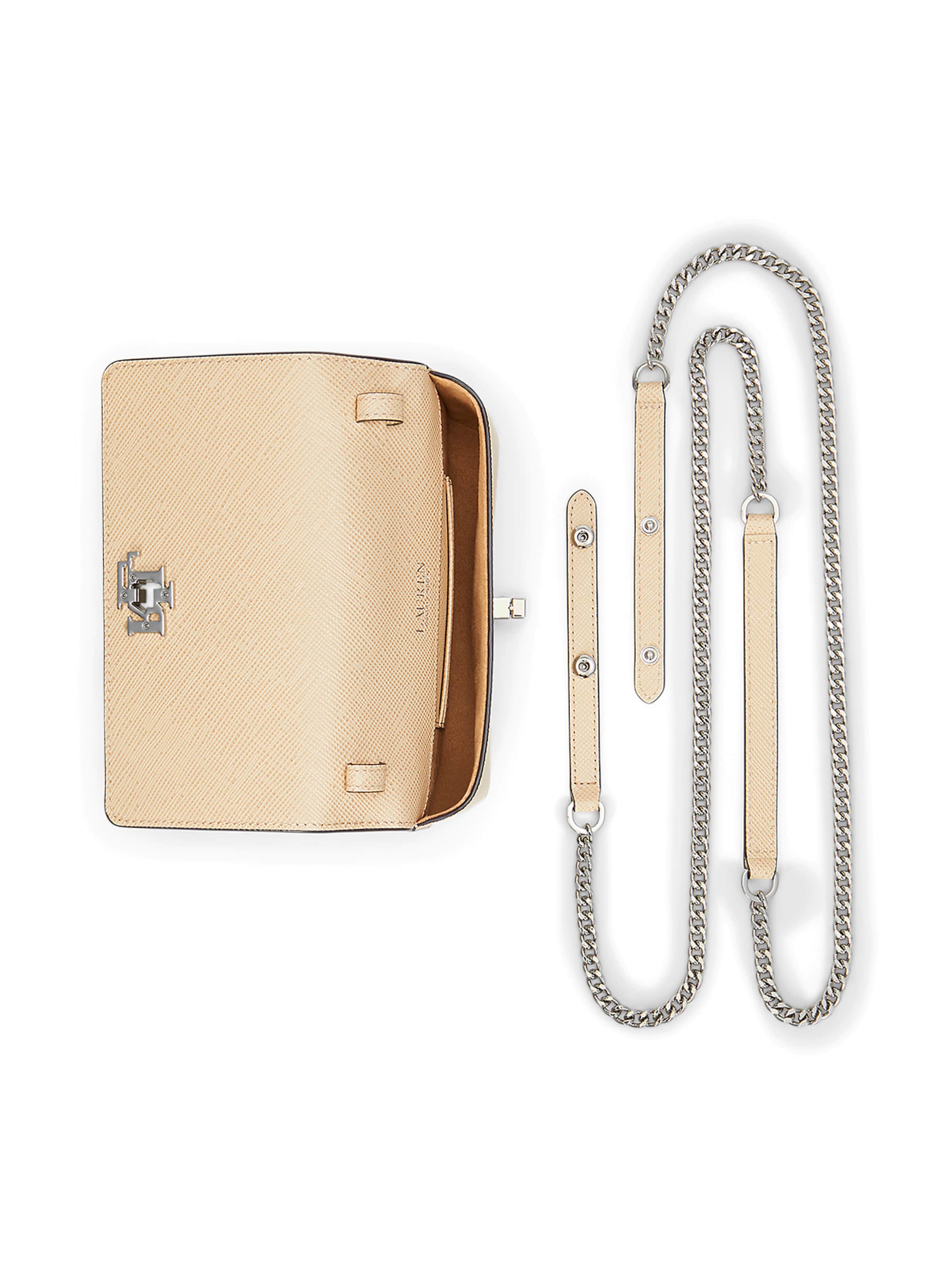 Borsa a tracolla di Lauren Ralph Lauren in beige