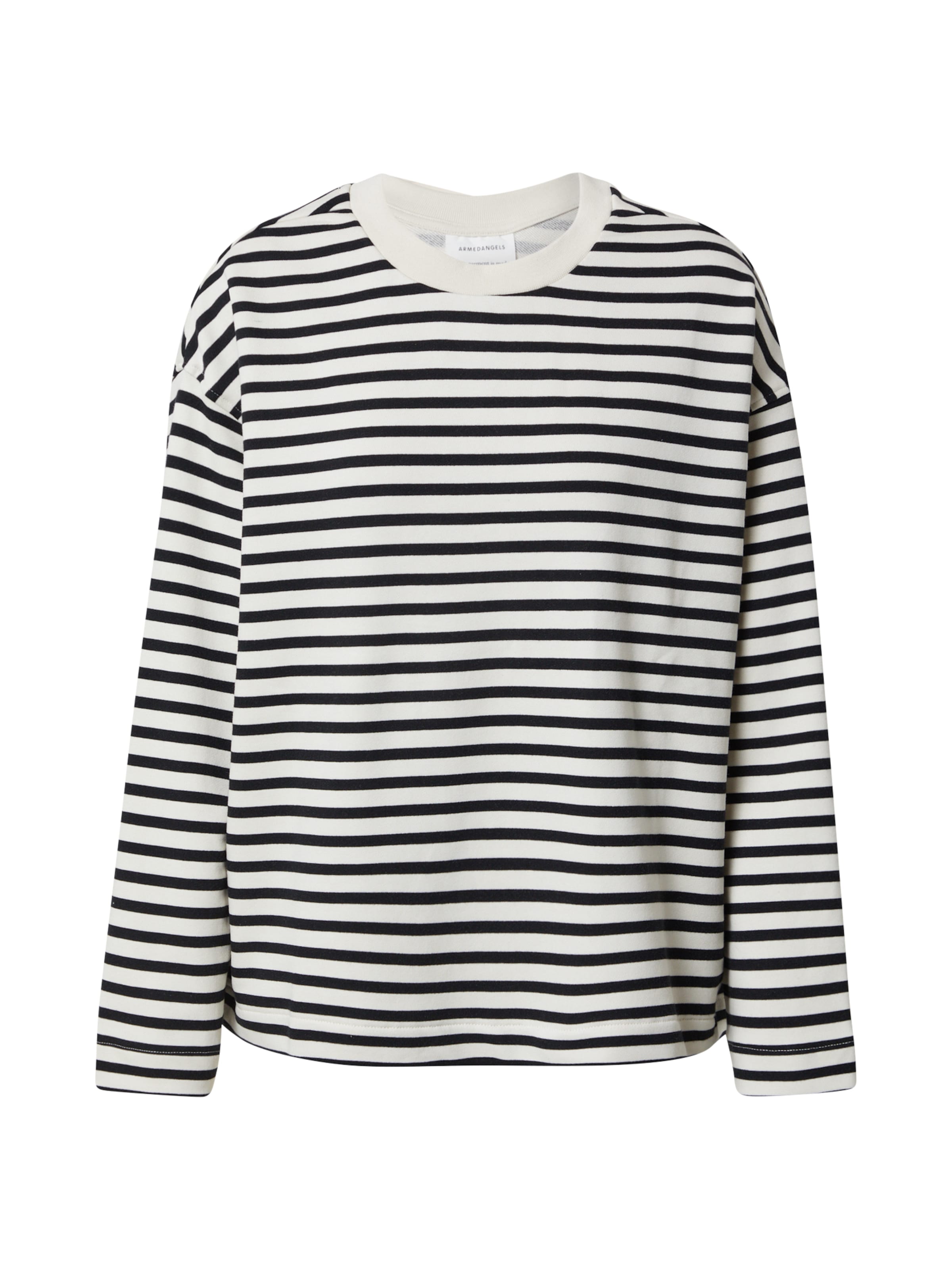 ARMEDANGELS Sweatshirt 'FRANKAA' in Black: front