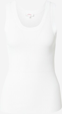 s.Oliver Top in White: front