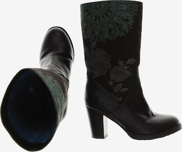 Desigual Stiefel 36 in Schwarz: Vorderseite