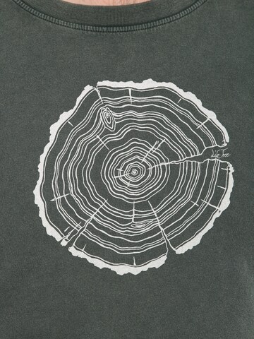 Life-Tree Shirt 'Treeslice'‌‌‌ in Grün