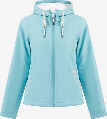 Schmuddelwedda Weatherproof jacket in Blue: front