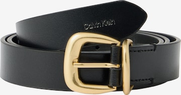Calvin Klein Ζώνη σε μαύρο: μπροστά