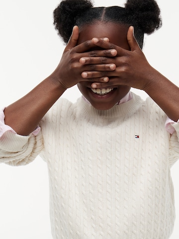 TOMMY HILFIGER Pullover in Beige