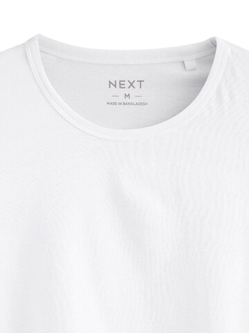 Next - Camiseta en blanco