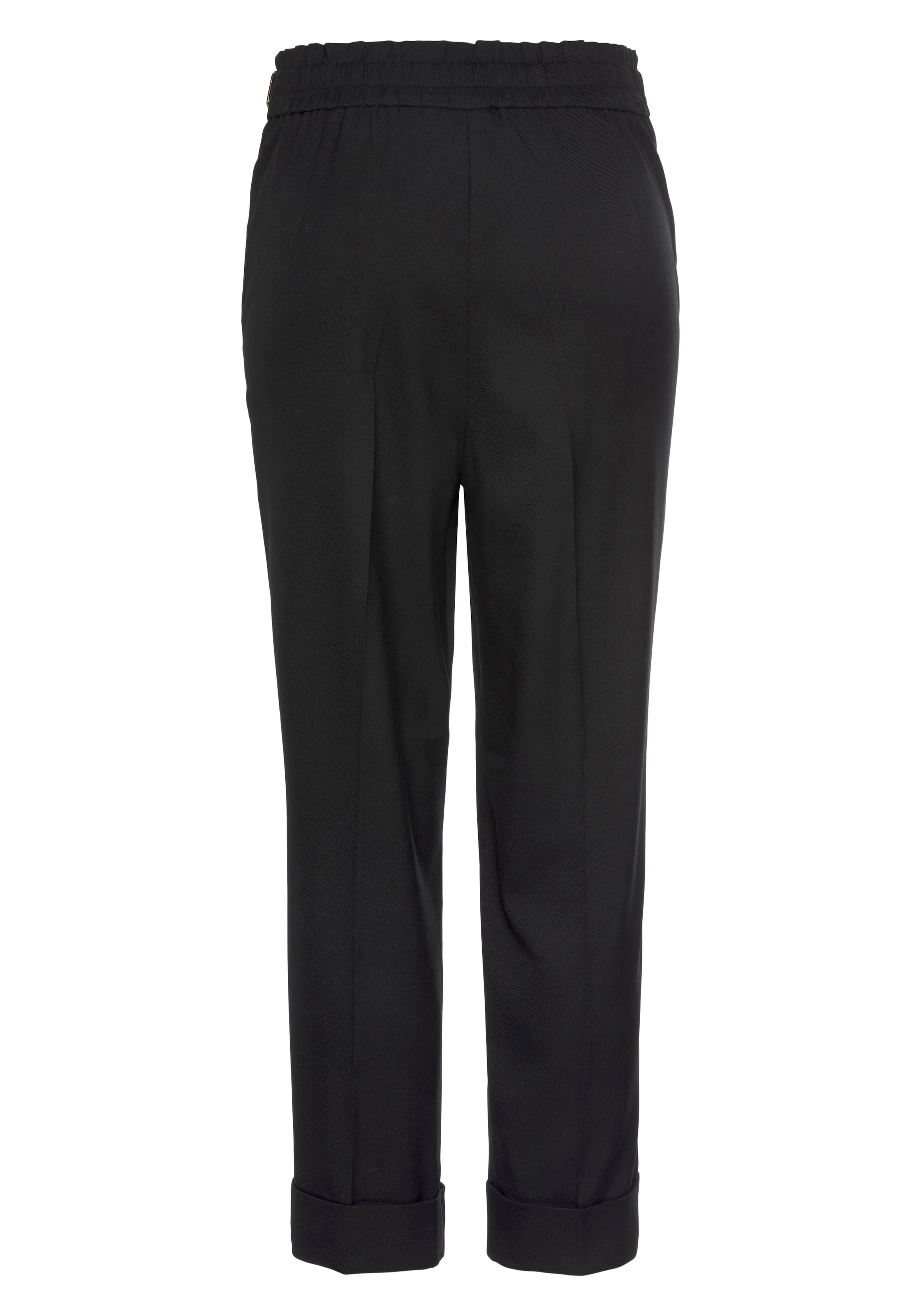 LASCANA Свободный крой Штаны в Черный