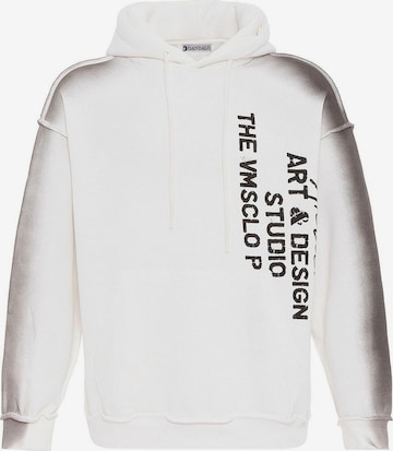 Sweat-shirt Dandalo en blanc : devant