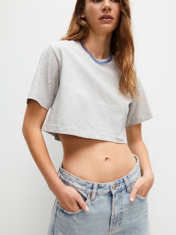 T-shirt Pull&Bear en marron