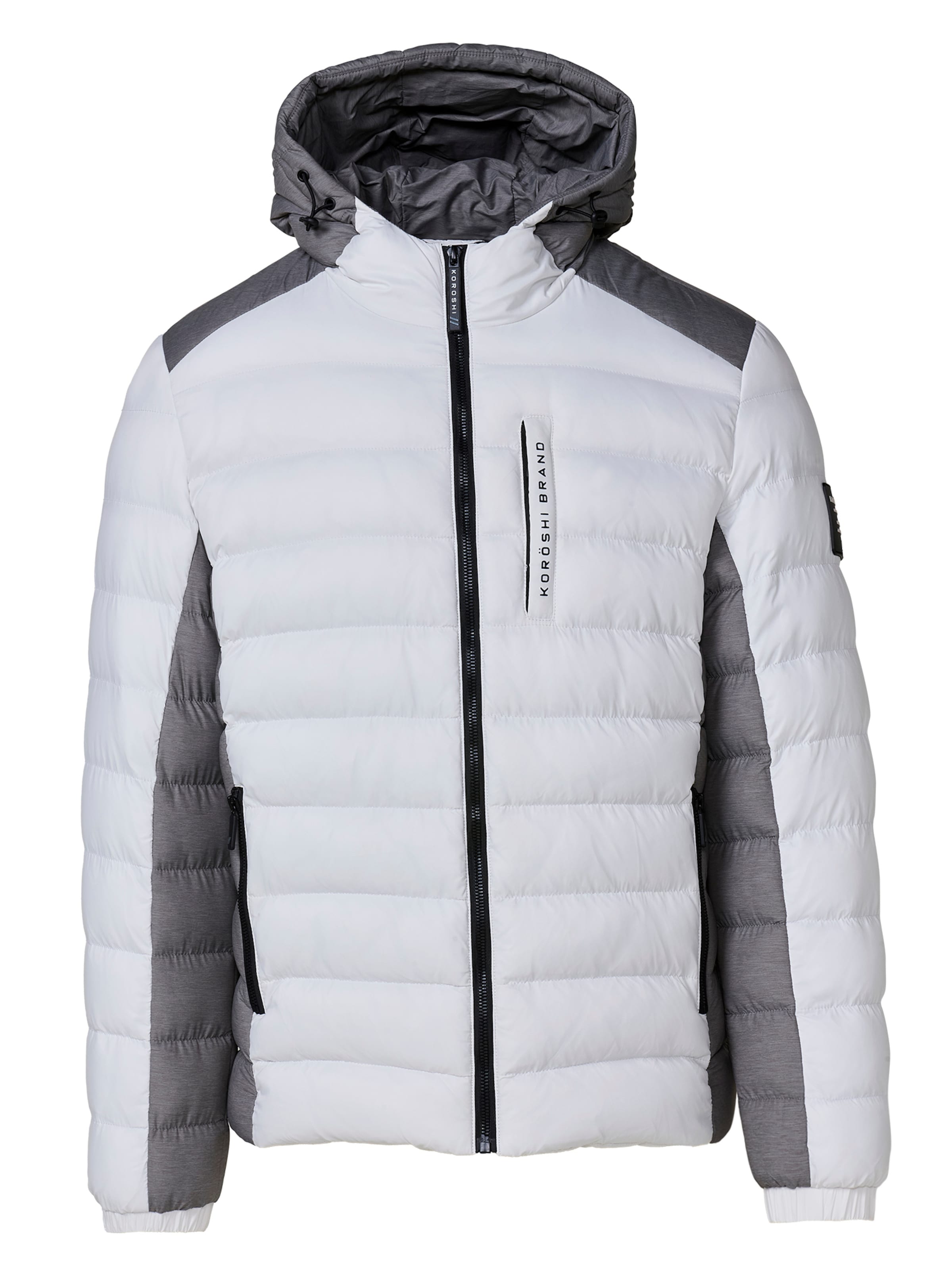 Giacca invernale di KOROSHI in bianco: frontale