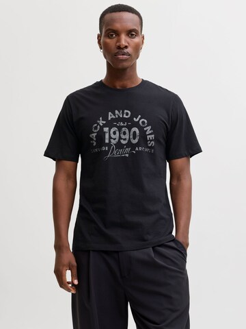 JACK & JONES Shirt in Black: front