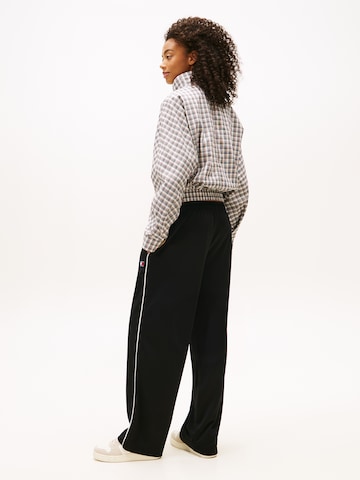 Tommy Jeans Wide leg Παντελόνι σε μαύρο