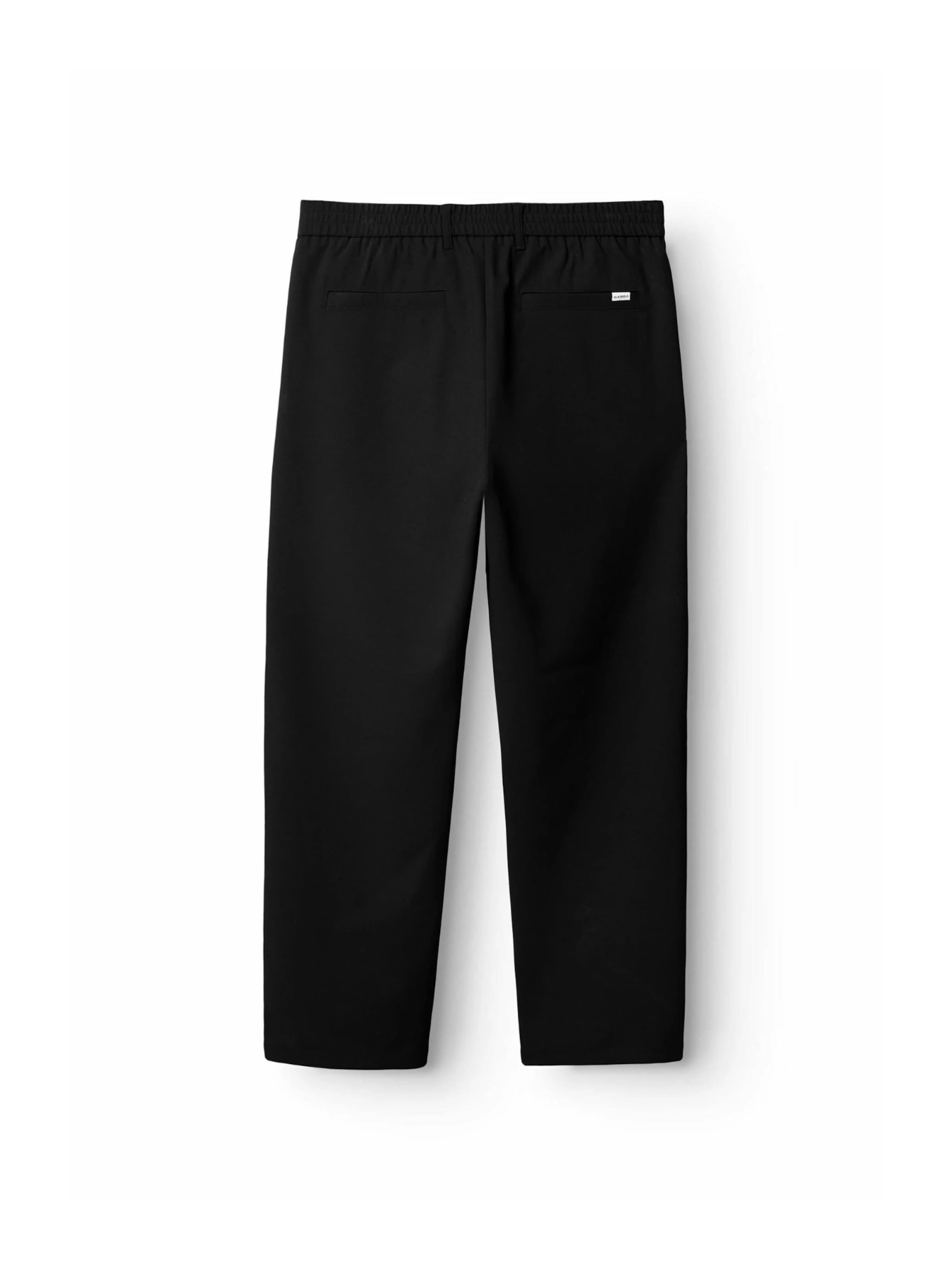 regular Pantaloni 'Napoli' di GABBA in nero: frontale