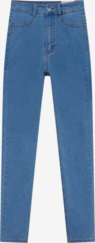 Pull&Bear Skinny Jeans pajkice | modra barva: sprednja stran