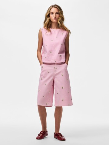 PIECES Regular Jeans PCFlora' in Pink