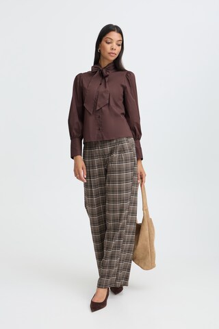 Wide leg Pantaloni 'BYESTOLO 2' di b.young in marrone