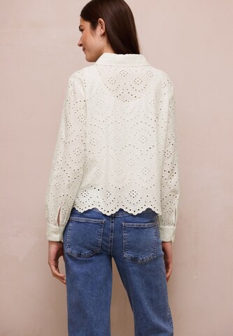 Street One Studio Bluse in Weiß