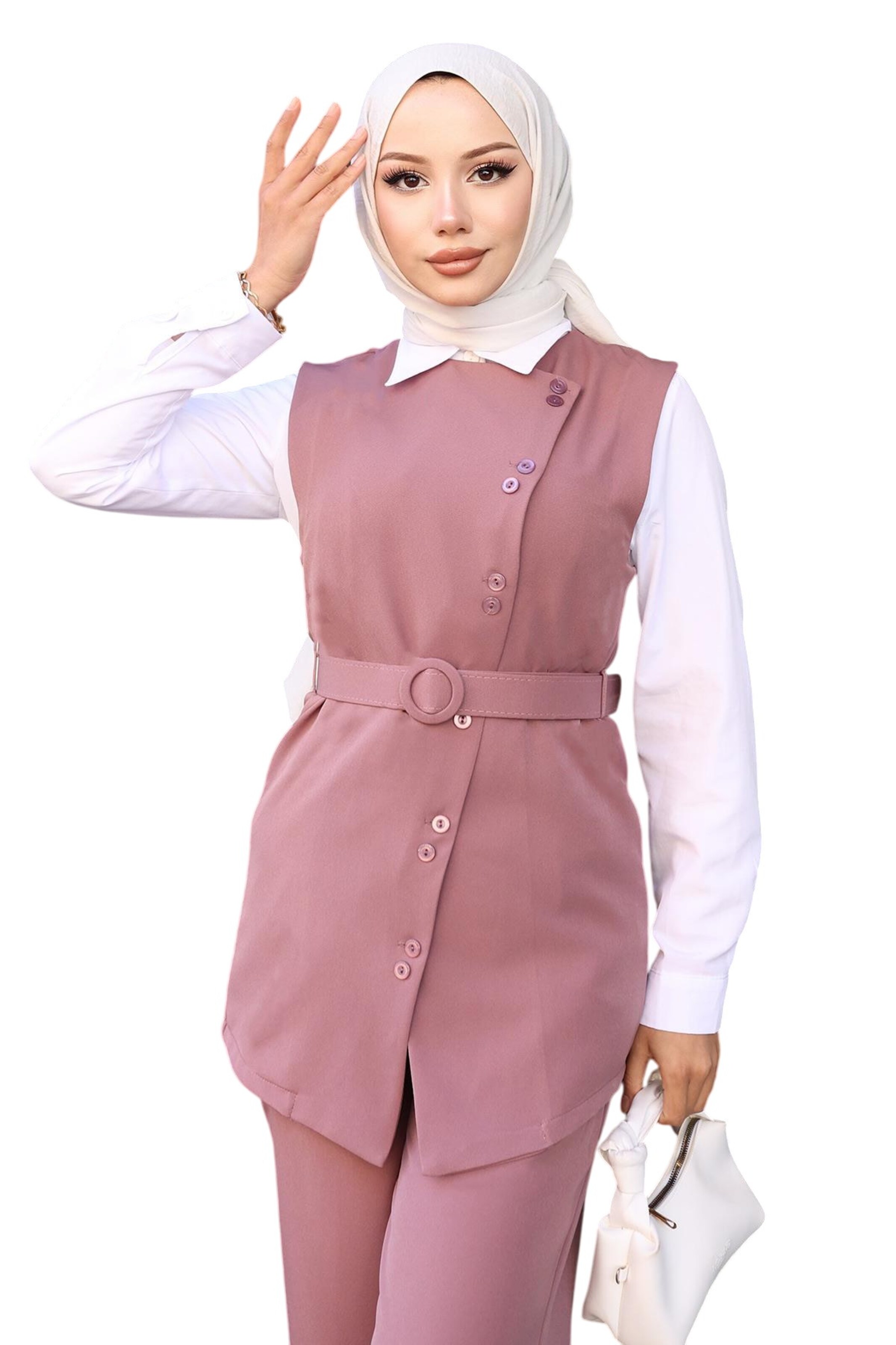 MODAMIHRAM Pantsuit in Pink