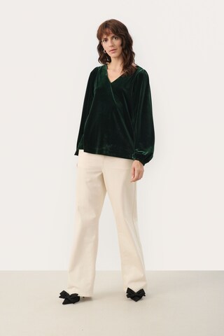 Part Two Shirt 'Madis' in Groen