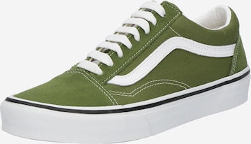 VANS Низкие кроссовки 'Old Skool' в Зеленый: спереди
