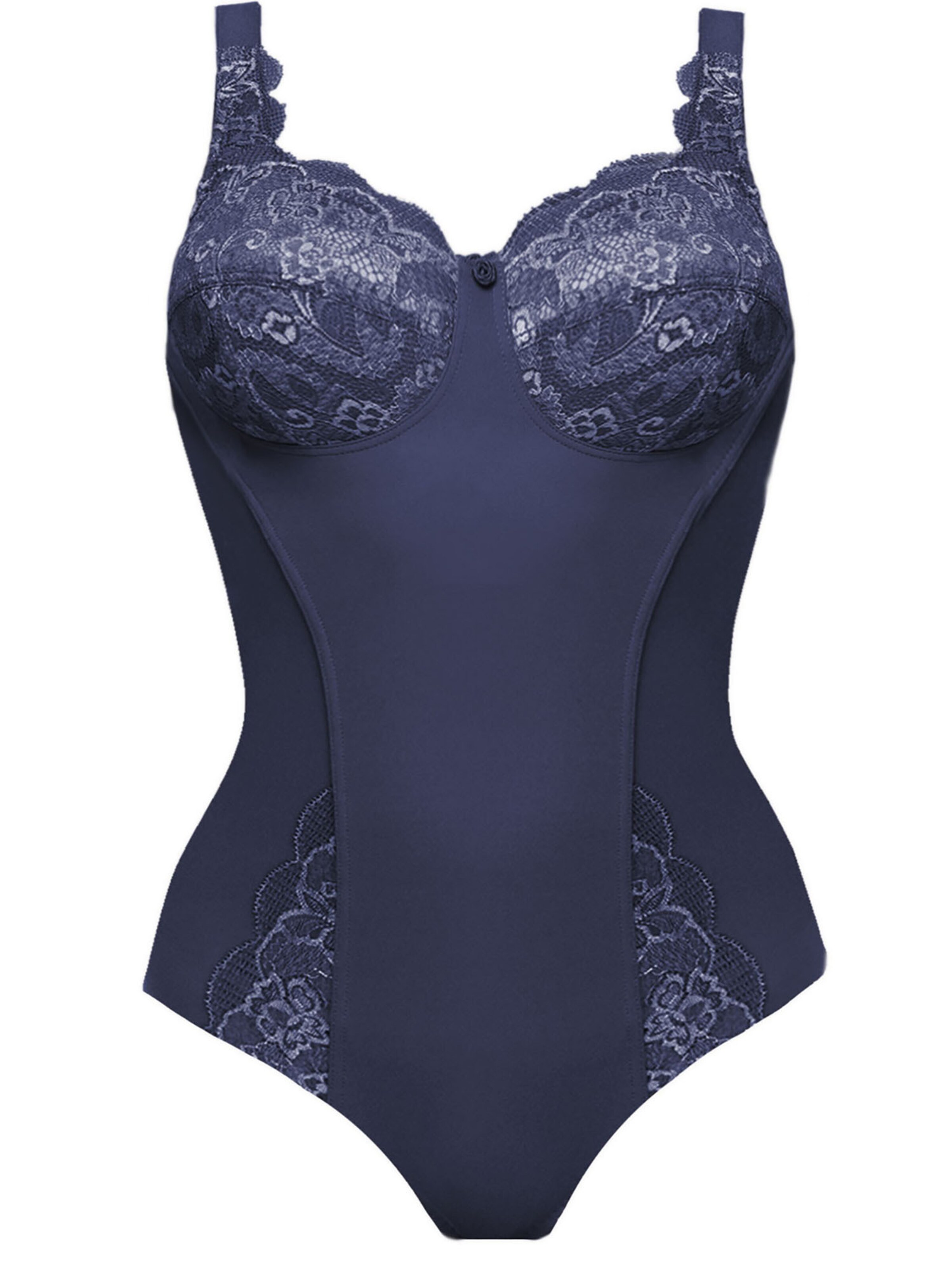 SUSA Body 'Latina'‌ in Blau: Vorderseite