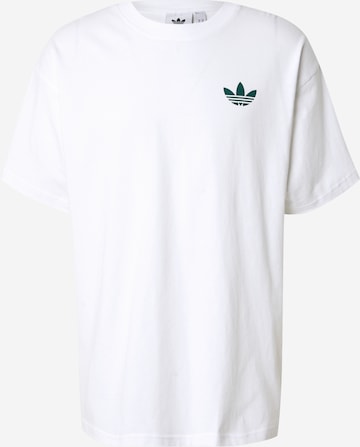 ADIDAS ORIGINALS Shirt 'SPORT CLUB' in White: front