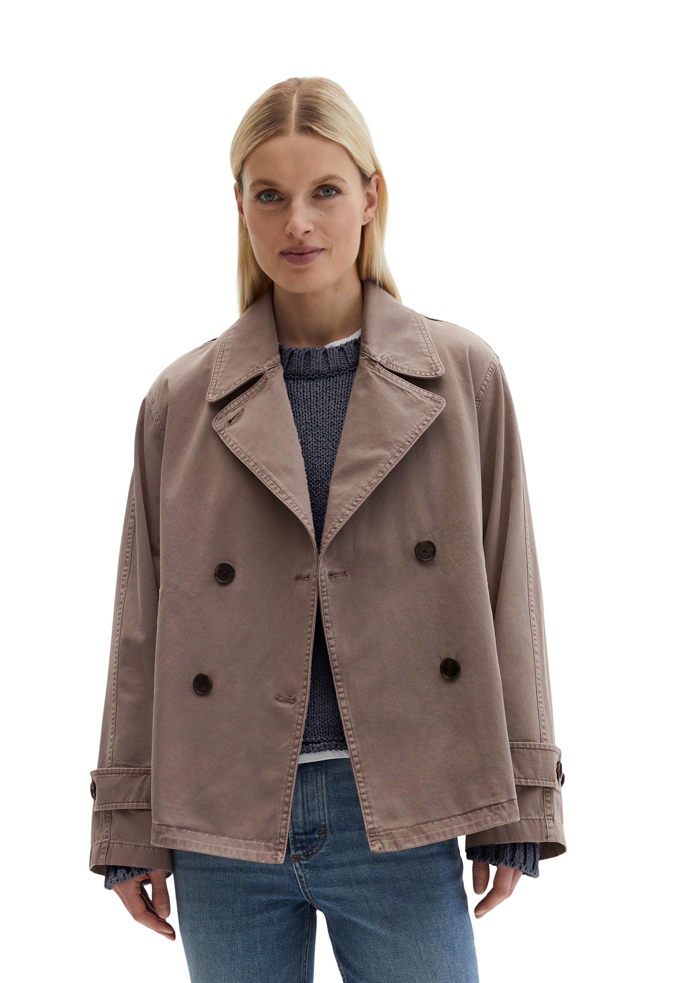 Marc O'Polo Between-Season Jacket in Brown: front