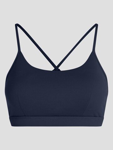 YO-GAYA Bustier Sport bh 'Ultra Bra' in Blauw: voorkant