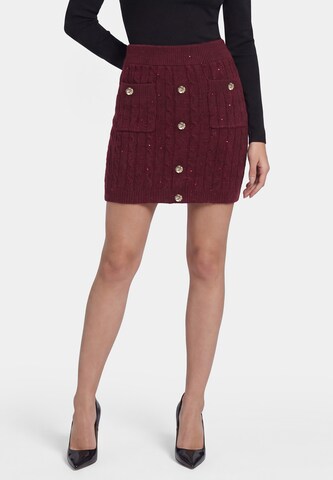 faina Skirt in Red: front