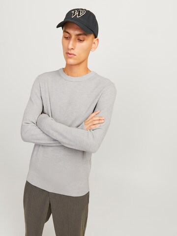 JACK & JONES Trui 'JJEPerfect' in Grijs