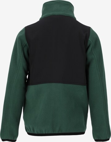 ZigZag Fleece jas 'Carson' in Groen