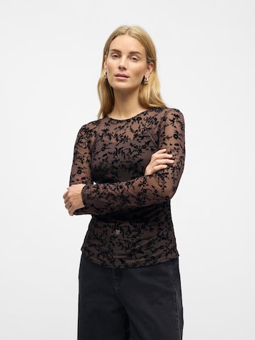 OBJECT Blouse 'OBJADELINE' in Brown: front