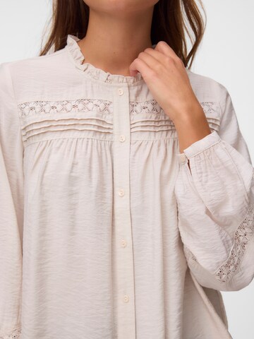 VERO MODA Blouse 'VMCasey' in Beige